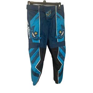 Fly Racing F-16 Motocross Motorcycle Riding Pants Youth Size 26 Blue Navy